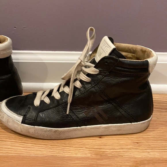 Frye women’s Dylan high top sneaker - Picture 2 of 6